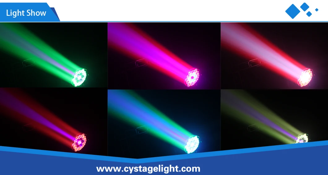 China Factory Price 19X15W Zoom Wash Moving Head LED