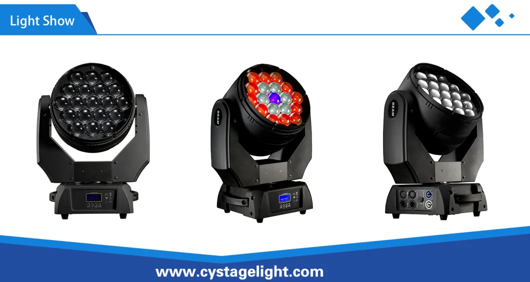 China Factory Price 19X15W Zoom Wash Moving Head LED