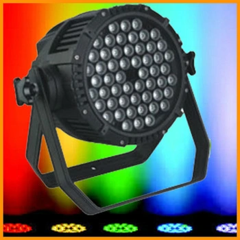 Gbr LED ステージ PAR 照明/3W*54 個 RGBW IP65 LED PAR ステージ缶
