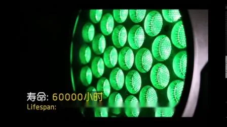 DJ パーティー Licht 37*10W RGBW クアッド 4 in 1 LED Zoom Wash a testa mobile