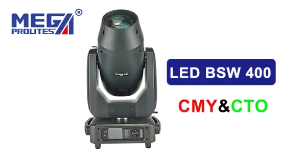 CMY および CTO カラーの 400W ハイパワー LED ビームを備えたプロフェッショナル 3 in 1 ムービング ヘッドライト